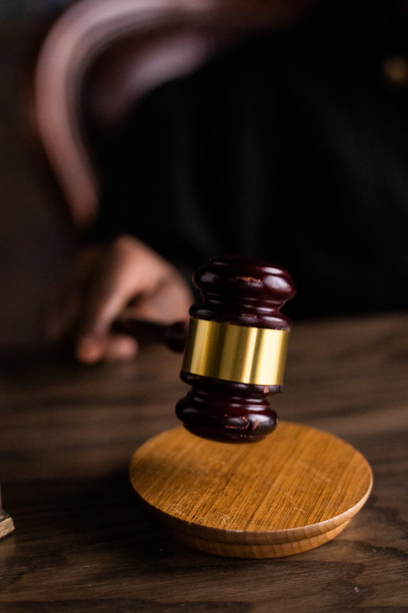 Gavel court-ordered drug screens