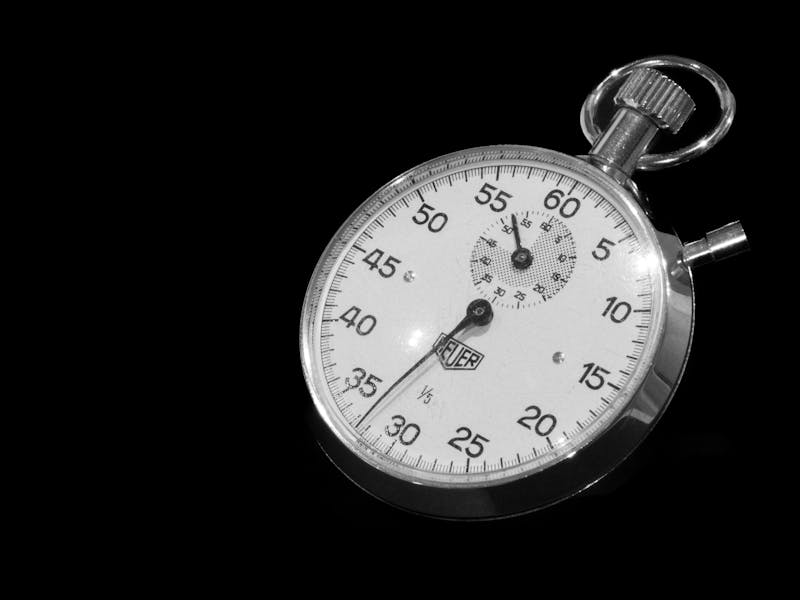 Stopwatch for rapid drug testing